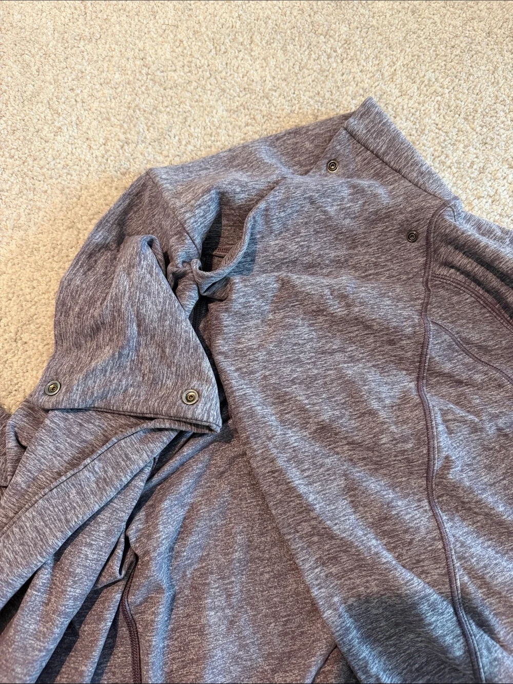 lululemon athletica wrap-front sweater